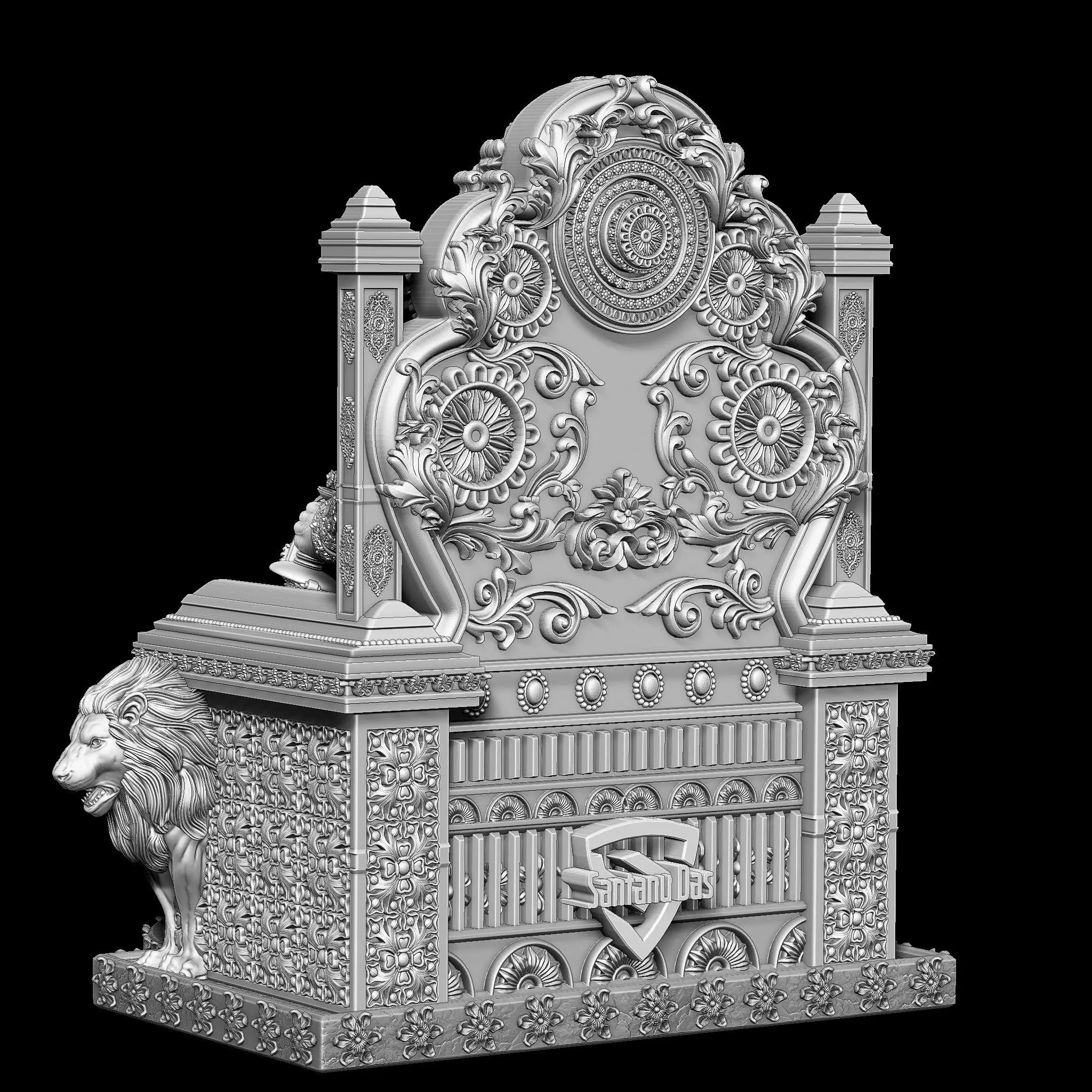 Chhatrapati Shivaji Maharaj 3dPrint 3D print model_11