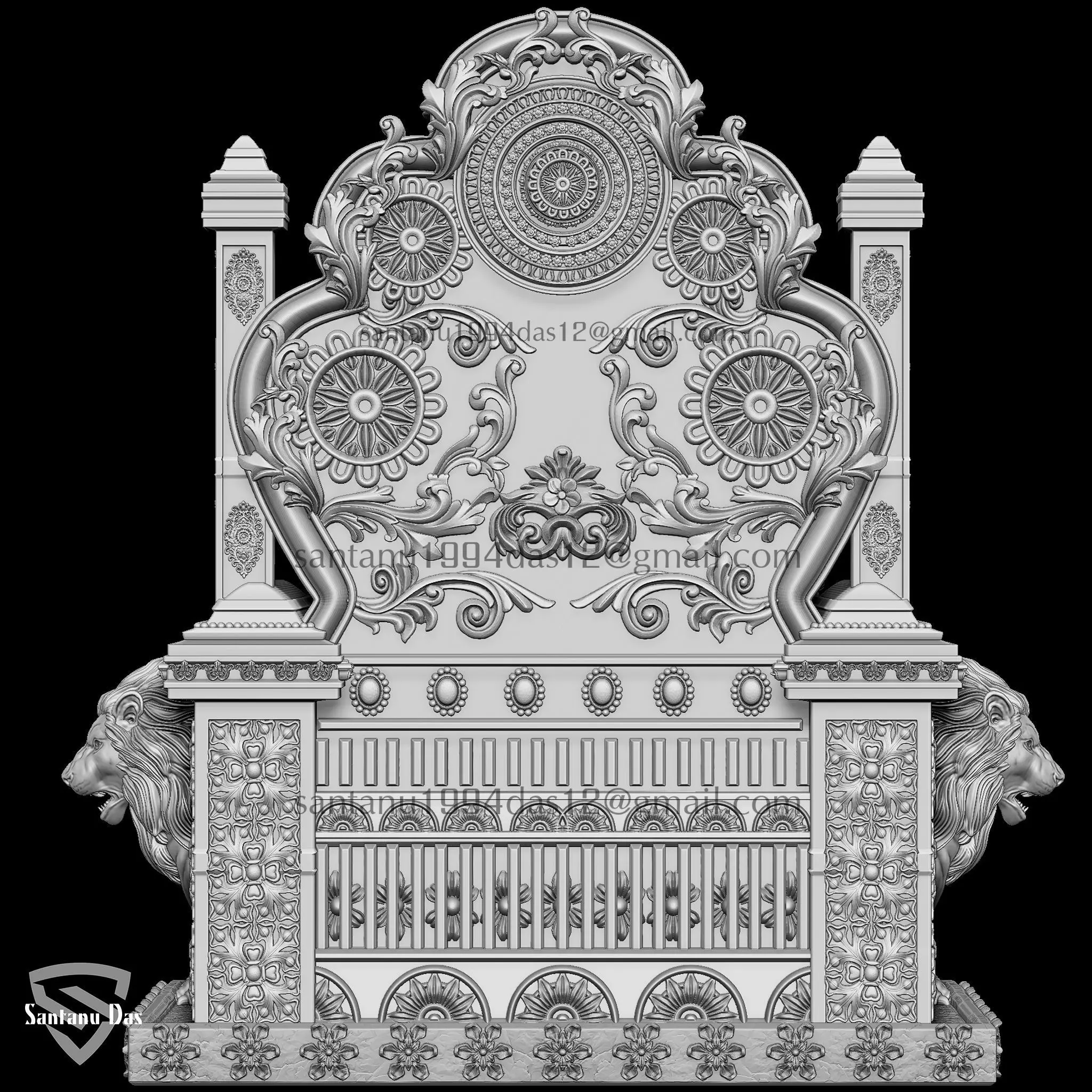 Chhatrapati Shivaji Maharaj 3dPrint 3D print model_12