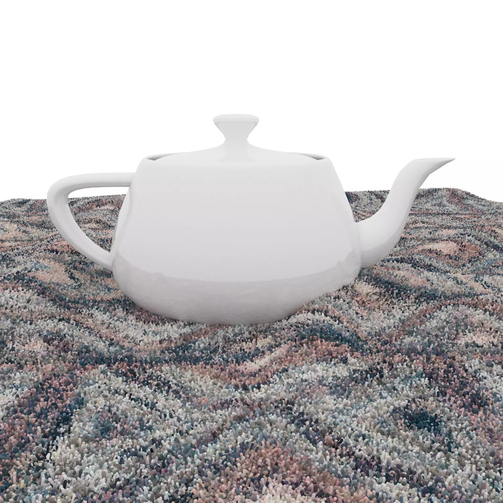 Rugs No 1054 Low-poly 3D model_8