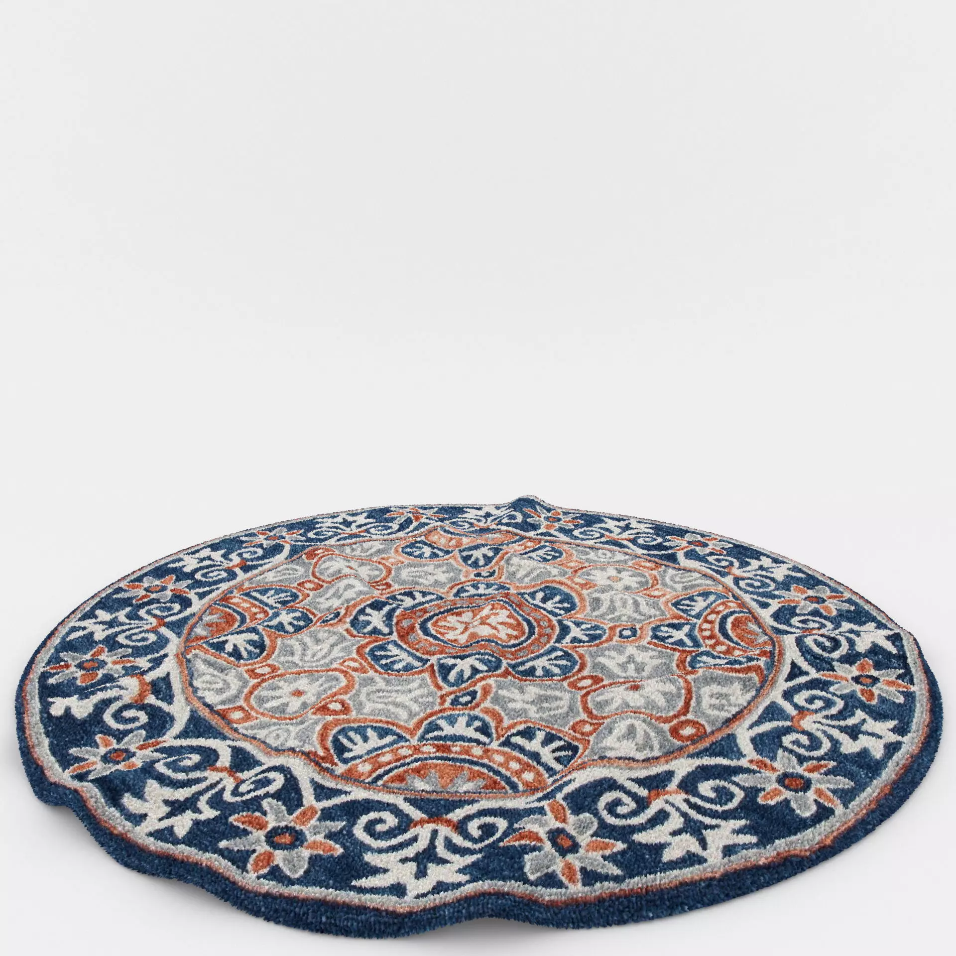 Rugs No 1054 Low-poly 3D model_7