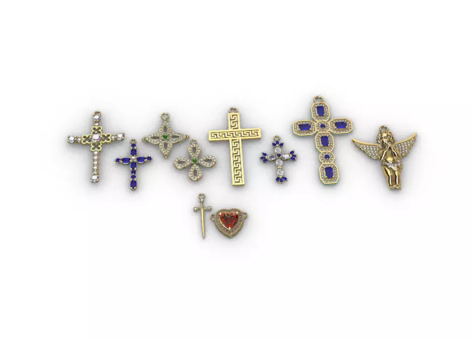 pack dijes -v- 3D print model_3