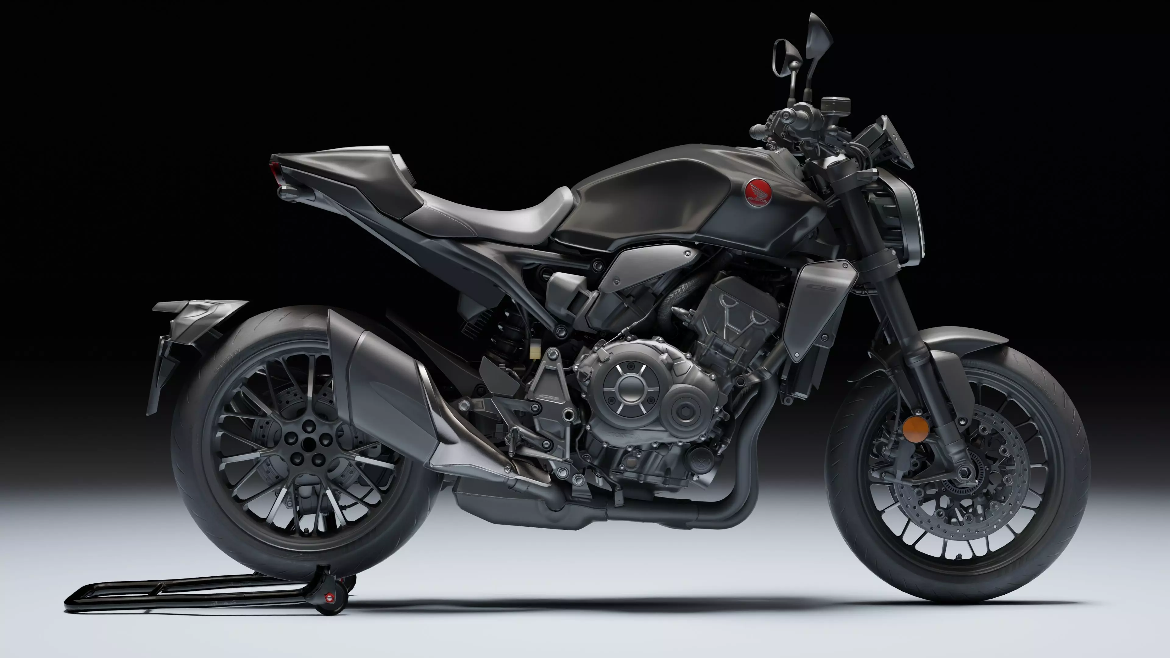 Honda CB1000R Black Edition 2021 Low-poly 3D model_2