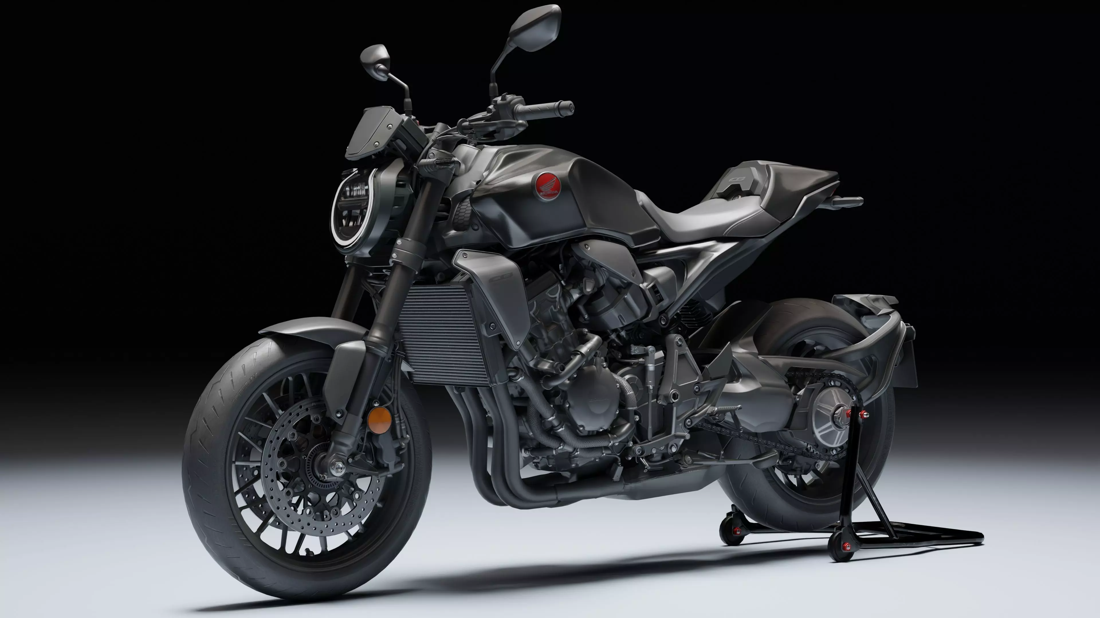 Honda CB1000R Black Edition 2021 Low-poly 3D model_0