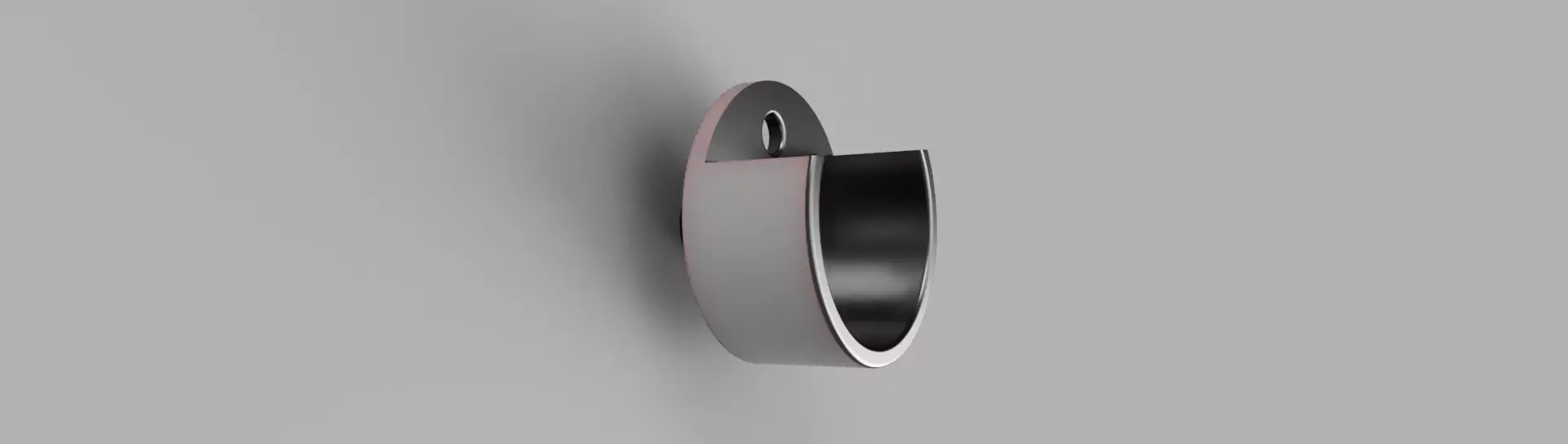 Bar Holder to Closet 3D print model