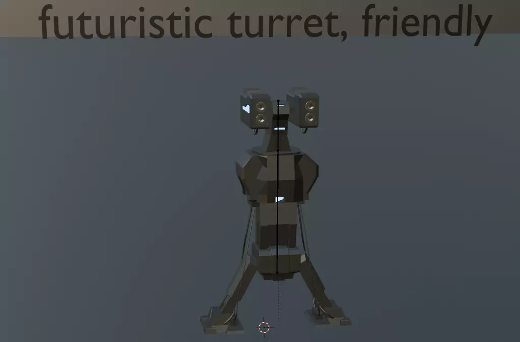 pack of 13 original low poly and rigged robots Low-poly 3D model_5