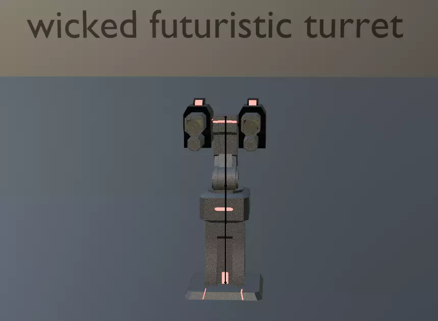 pack of 13 original low poly and rigged robots Low-poly 3D model_10