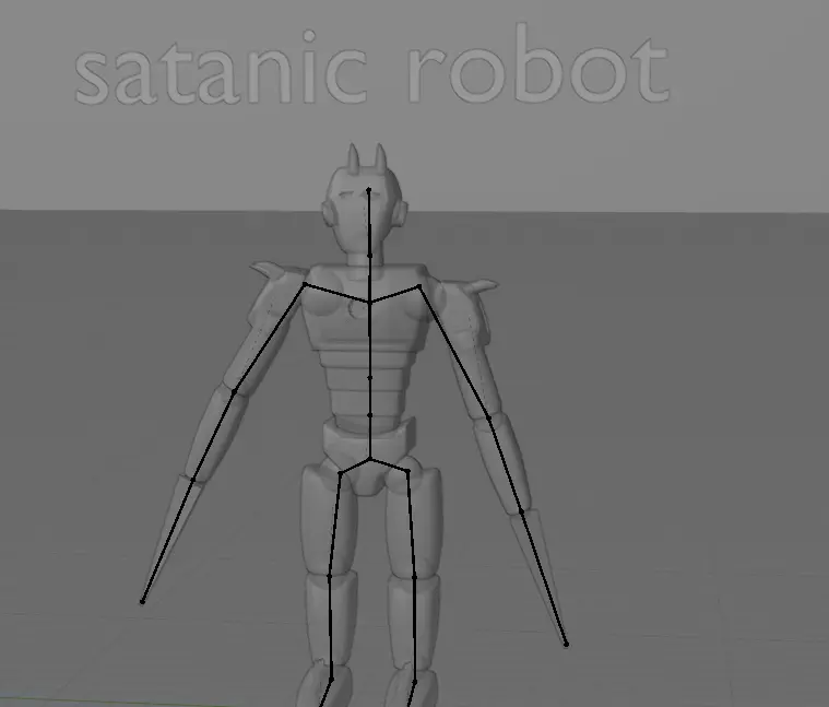 pack of 13 original low poly and rigged robots Low-poly 3D model_45