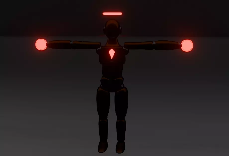 pack of 13 original low poly and rigged robots Low-poly 3D model_28