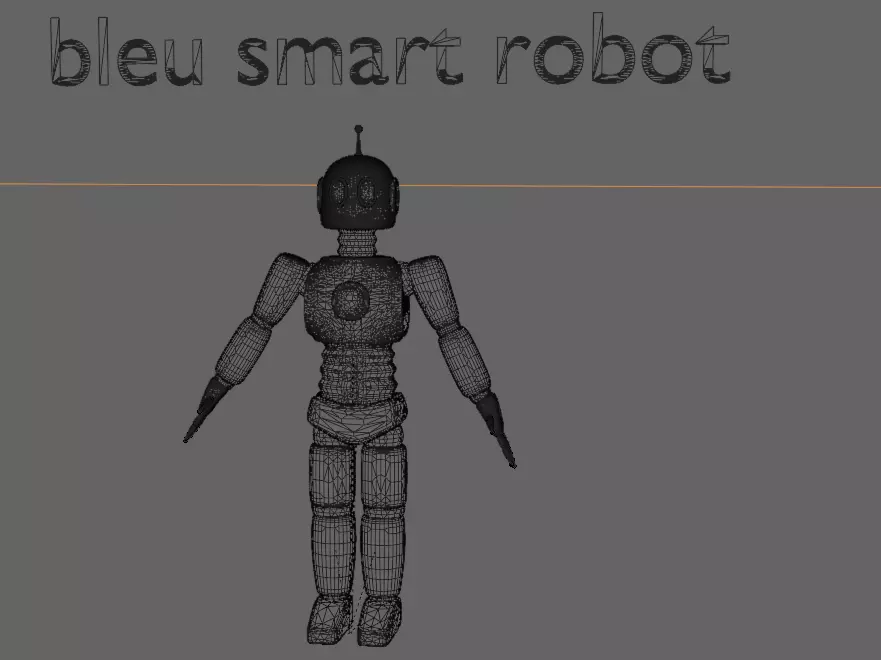 pack of 13 original low poly and rigged robots Low-poly 3D model_36