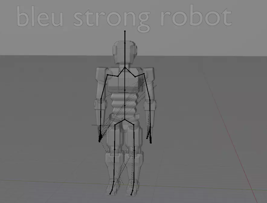 pack of 13 original low poly and rigged robots Low-poly 3D model_49