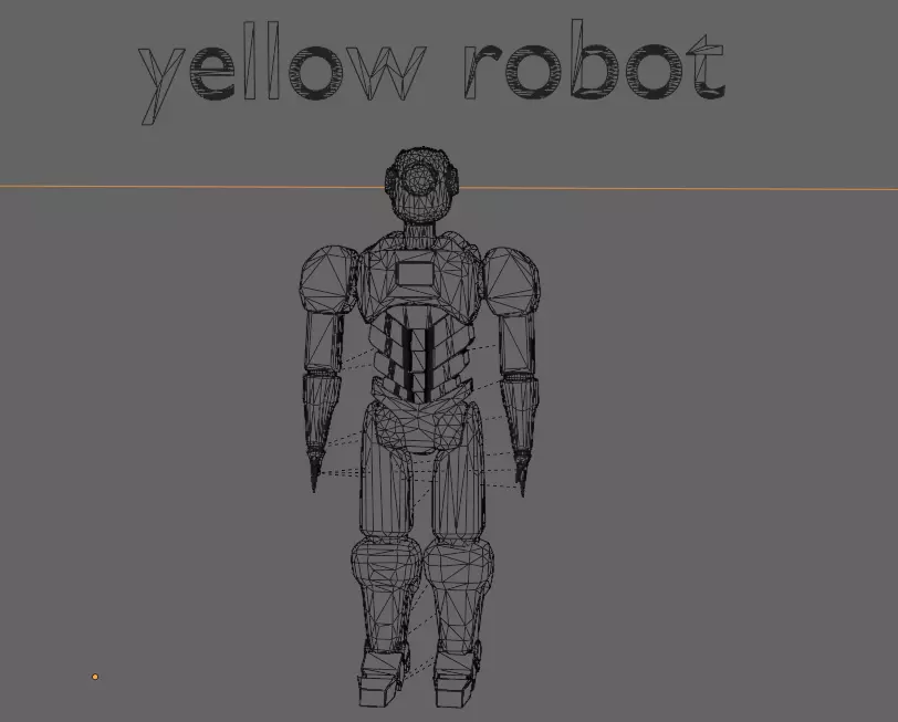 pack of 13 original low poly and rigged robots Low-poly 3D model_35