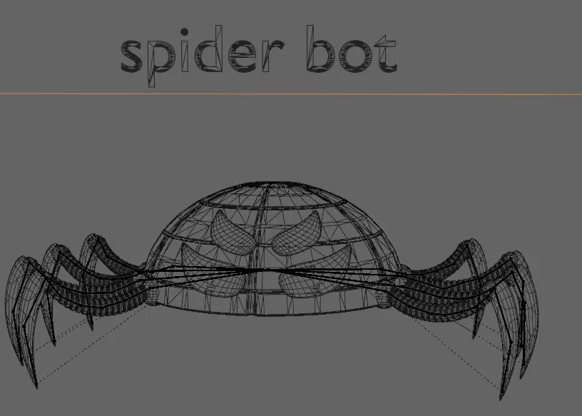 pack of 13 original low poly and rigged robots Low-poly 3D model_15