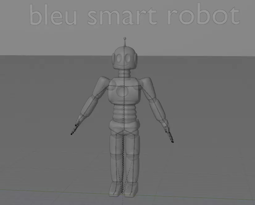 pack of 13 original low poly and rigged robots Low-poly 3D model_37