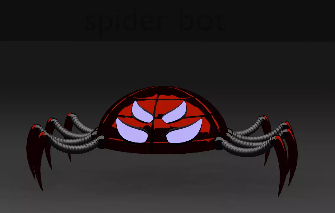 pack of 13 original low poly and rigged robots Low-poly 3D model_13