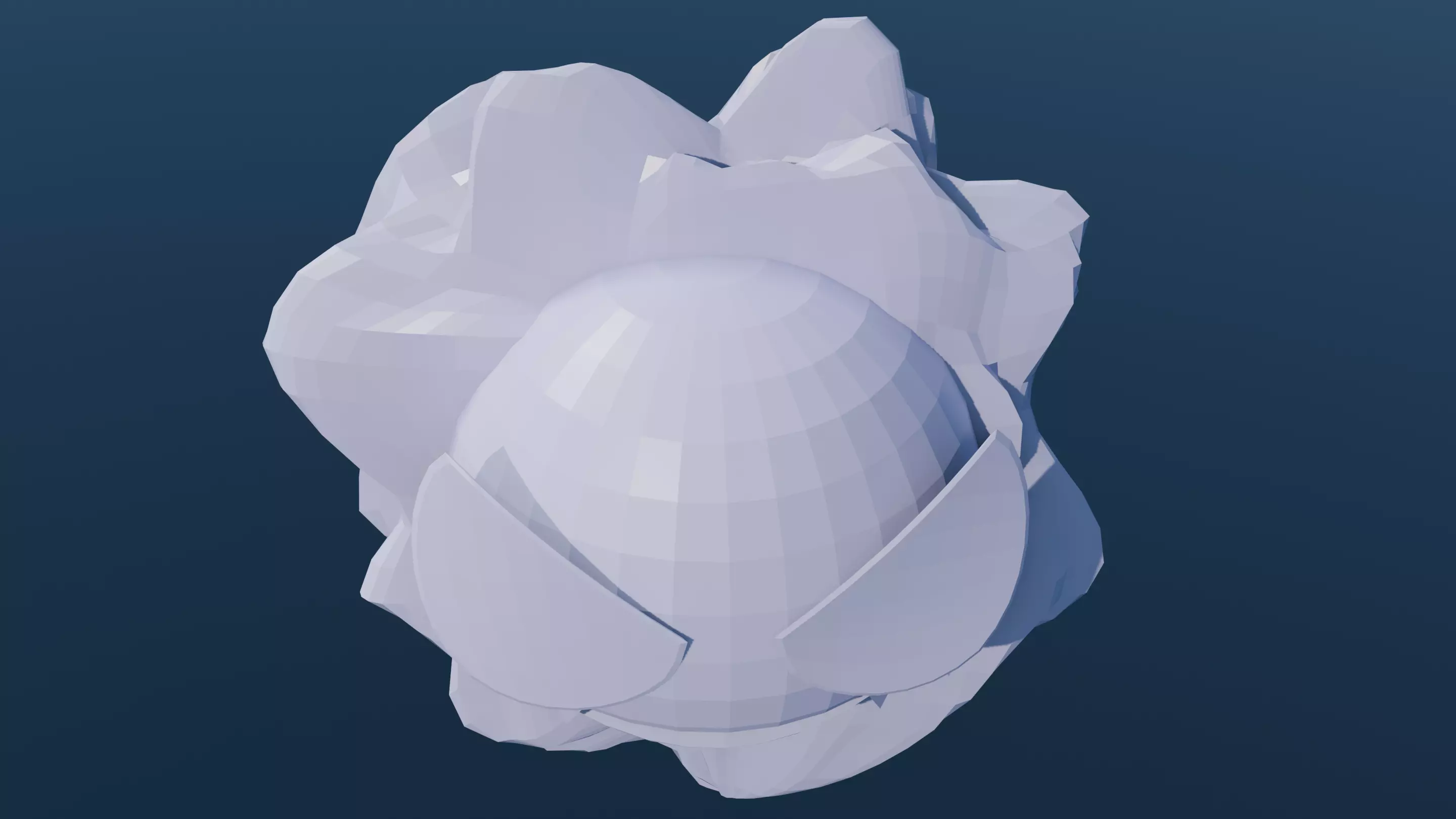 Pokemon Gastly and Shiny Version Low-poly 3D model_15