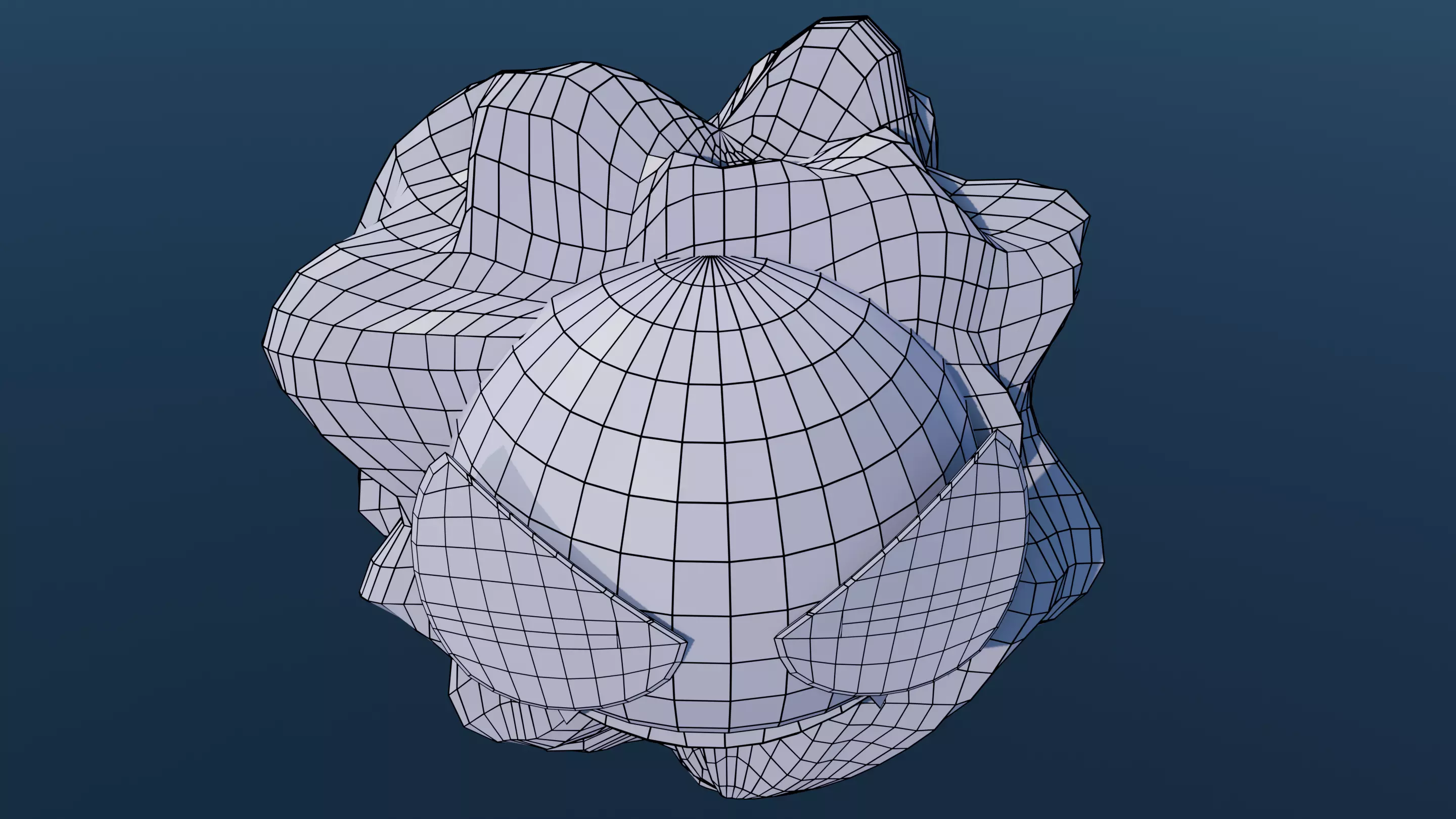 Pokemon Gastly and Shiny Version Low-poly 3D model_16