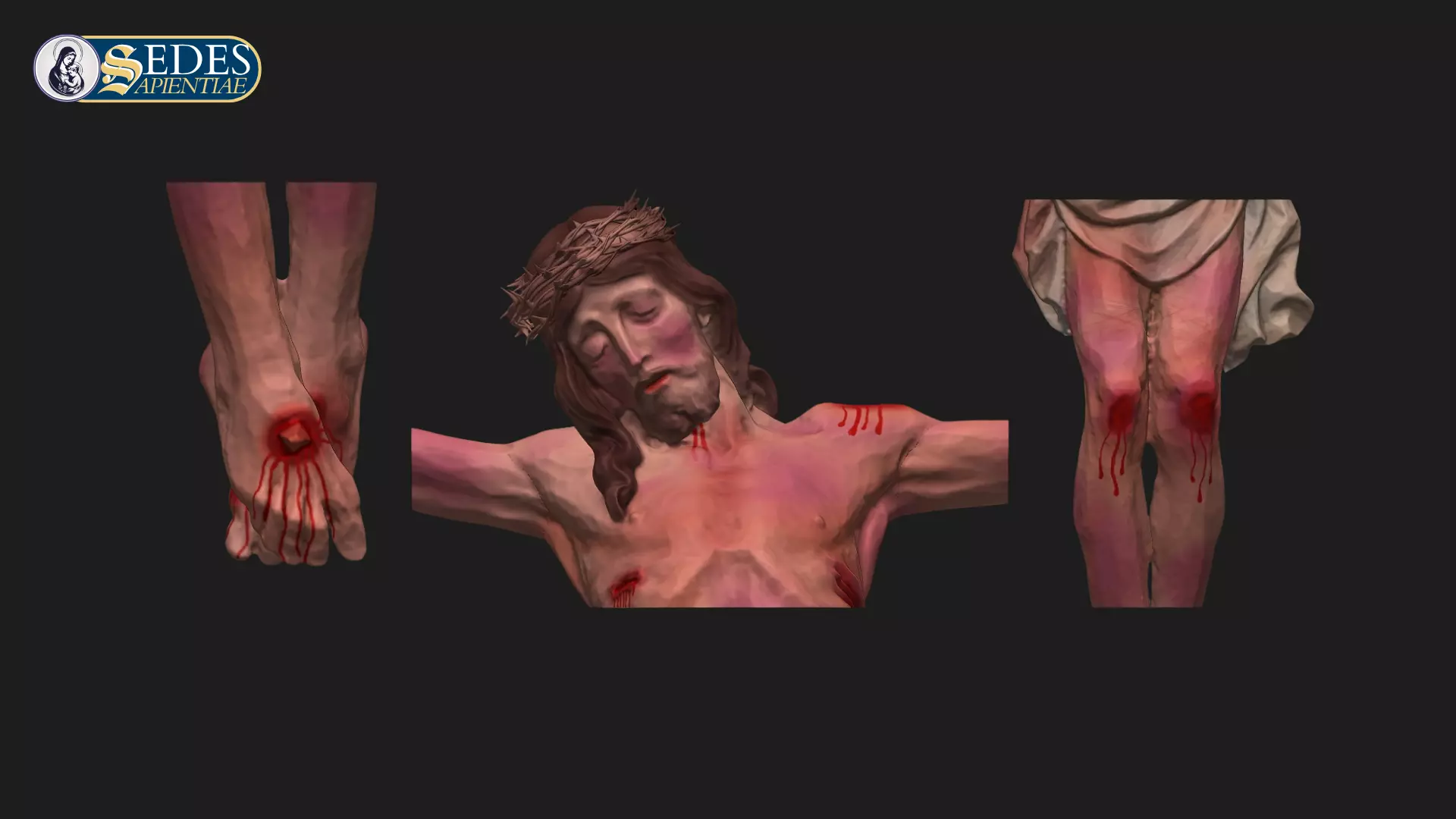 Crucified Christ  Passion and Sacrifice 3D print model_1