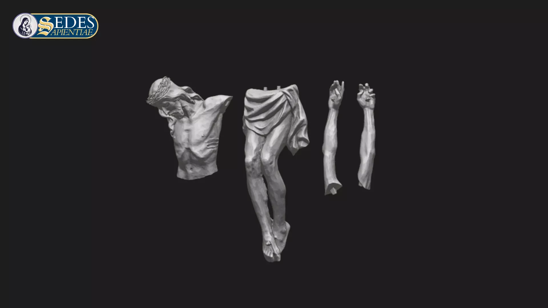 Crucified Christ  Passion and Sacrifice 3D print model_3