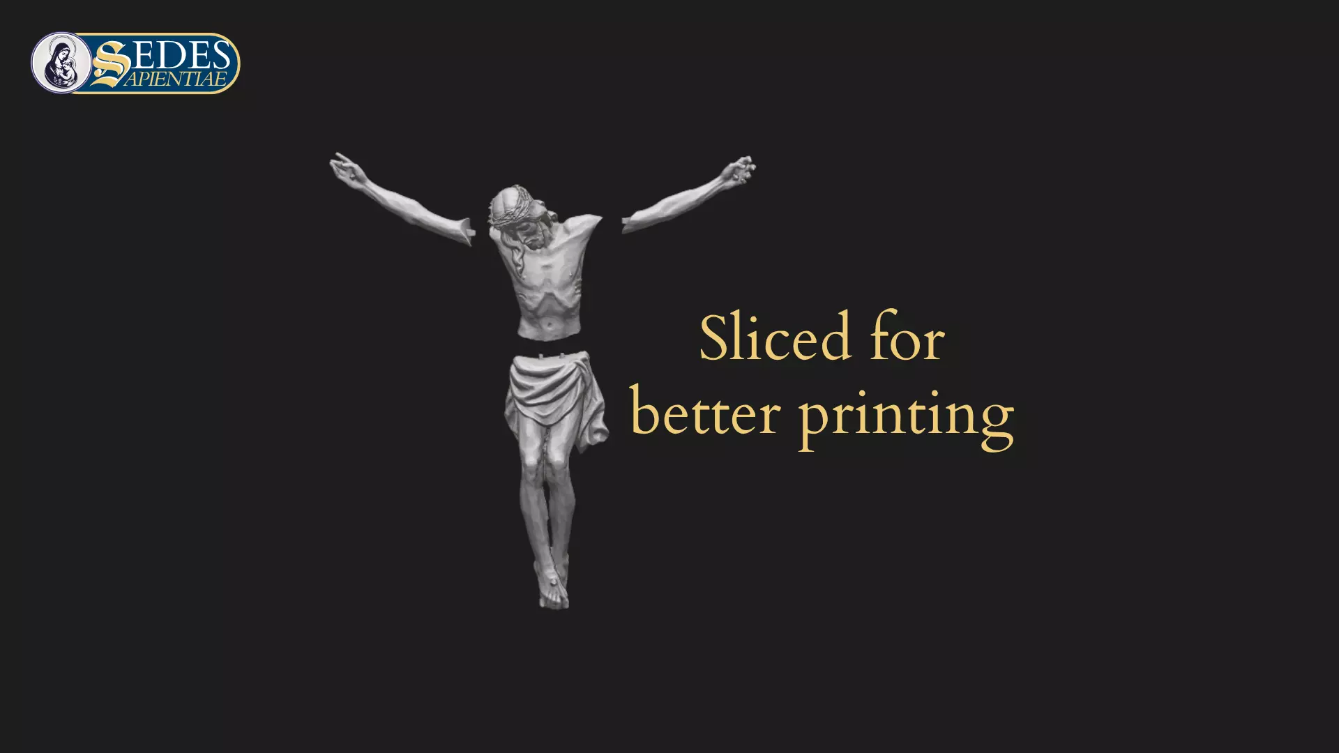 Crucified Christ  Passion and Sacrifice 3D print model_2