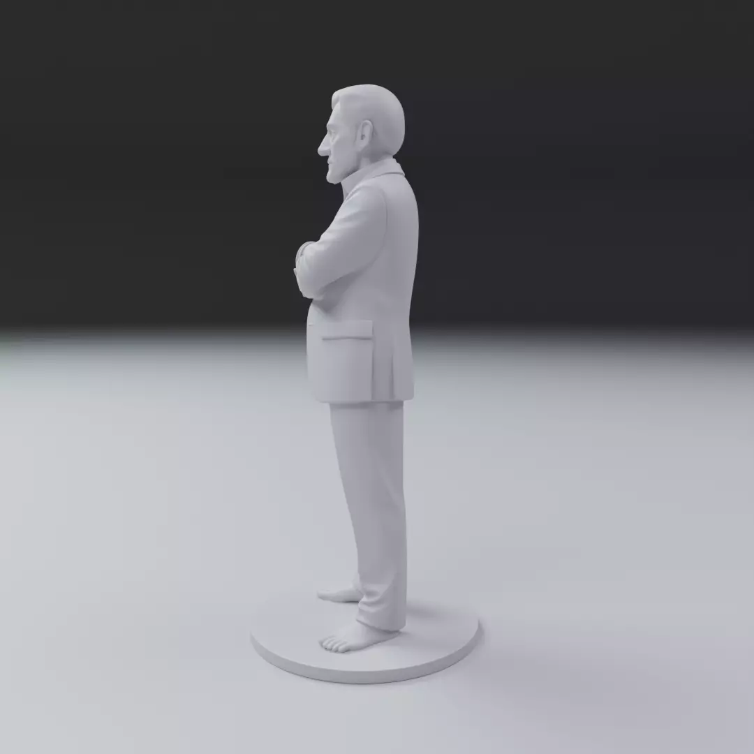 Ian McKellen 3D print model_4
