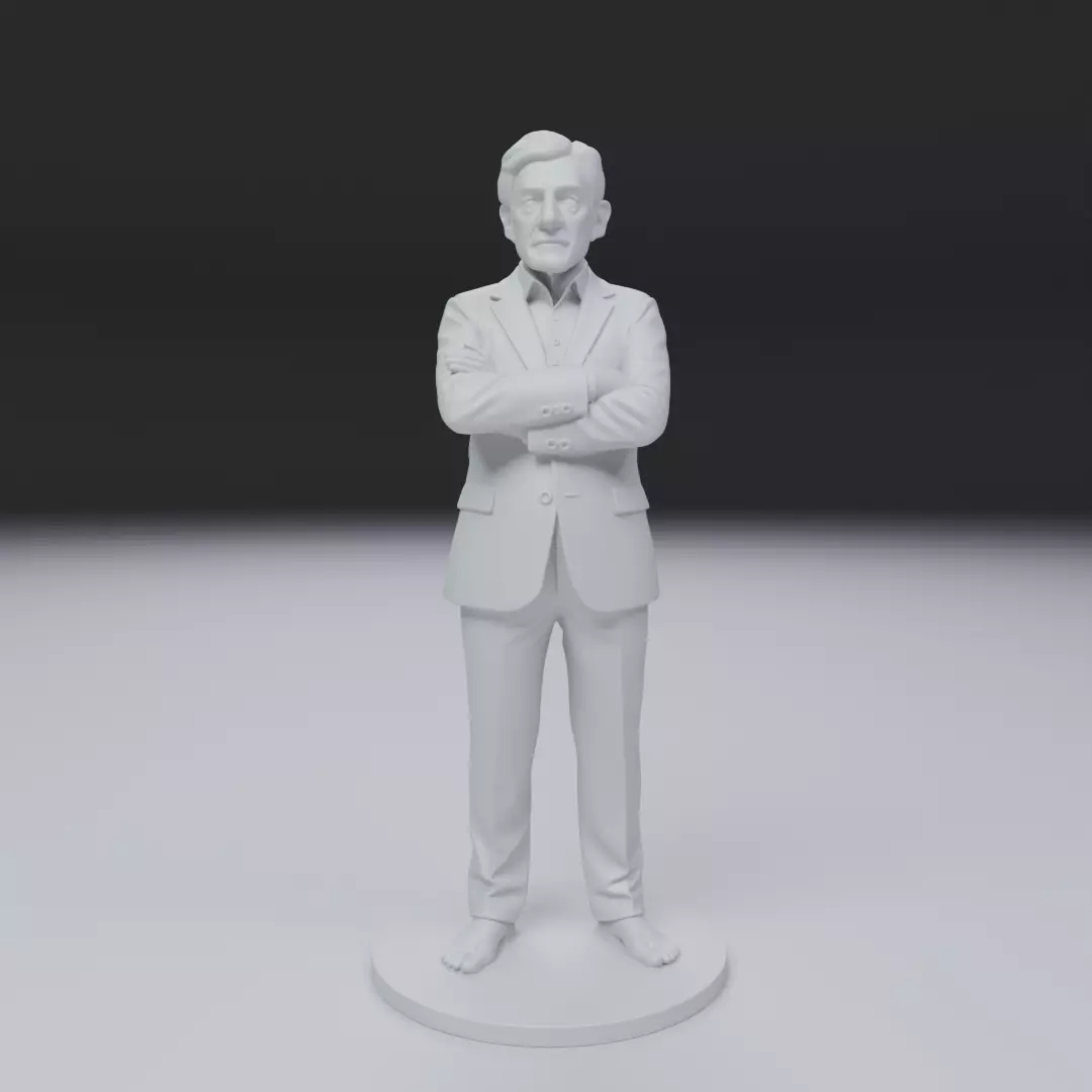Ian McKellen 3D print model_16