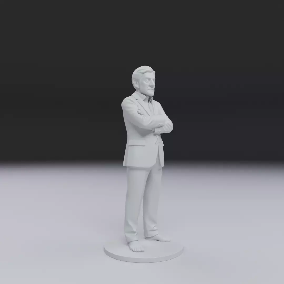 Ian McKellen 3D print model_12