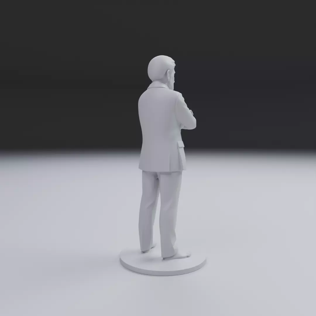 Ian McKellen 3D print model_14