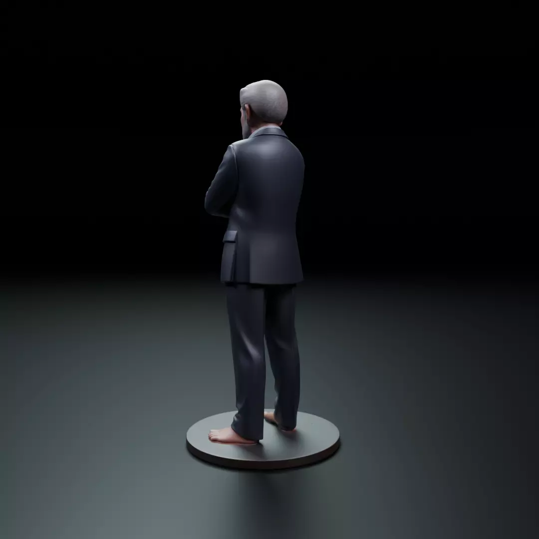Ian McKellen 3D print model_7