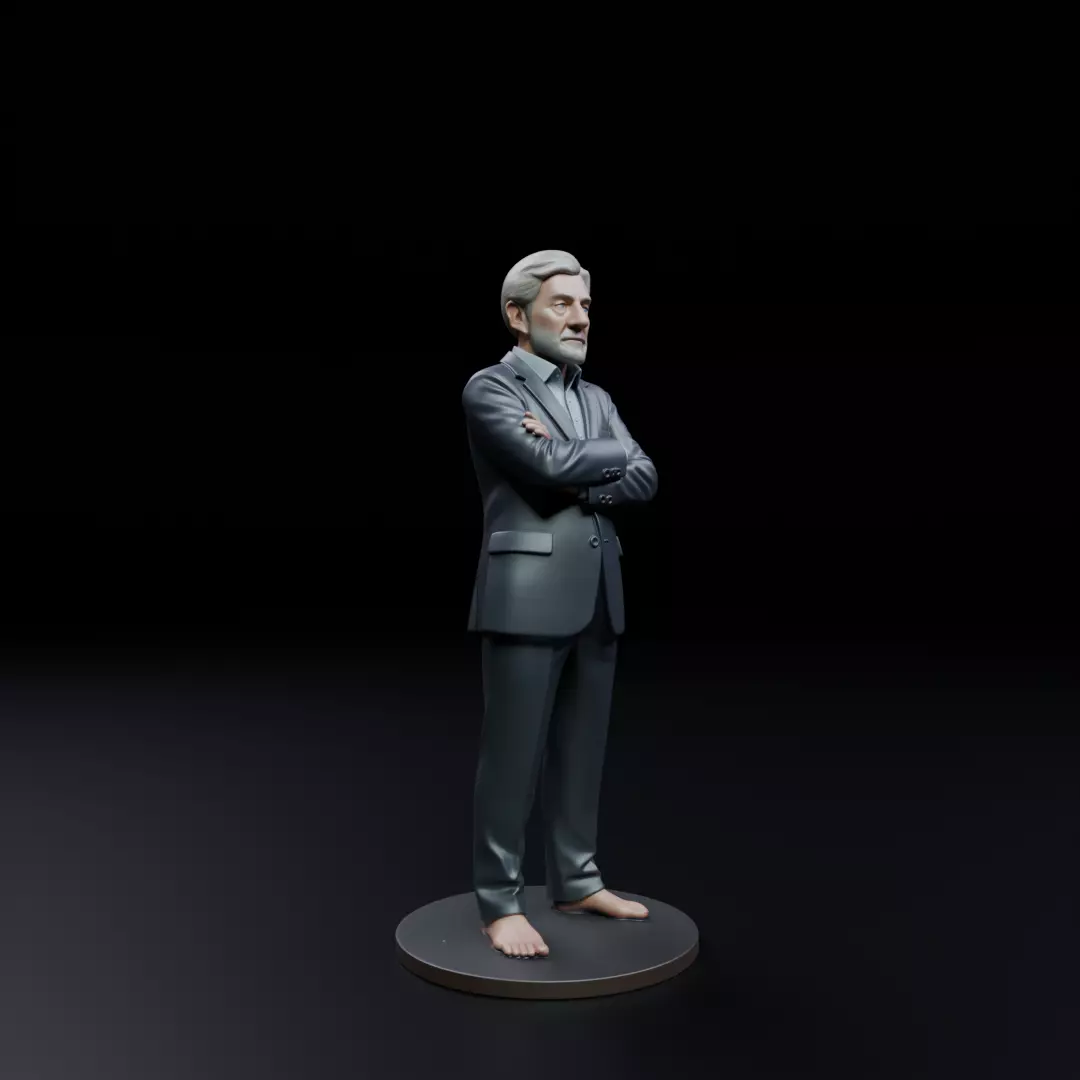 Ian McKellen 3D print model_11