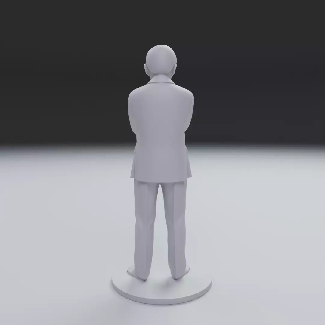 Ian McKellen 3D print model_6