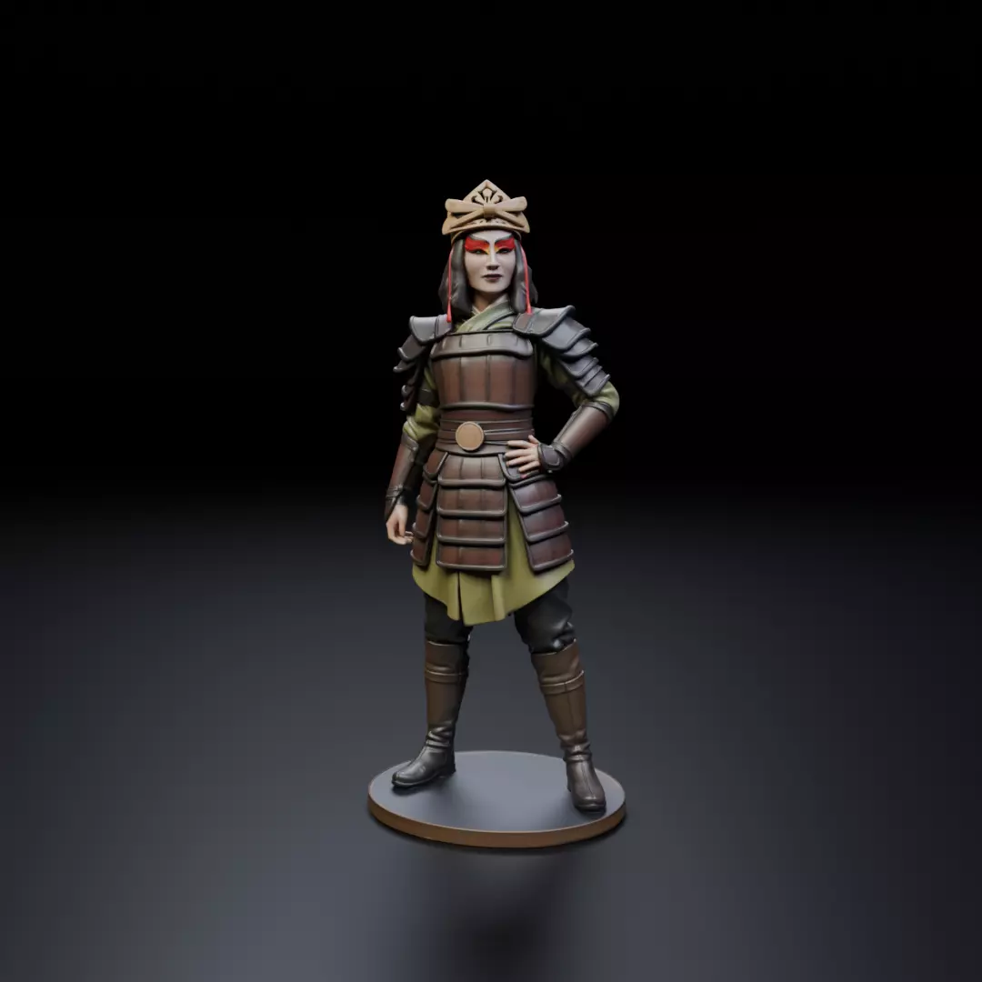 Kyoshi 3D print model_15