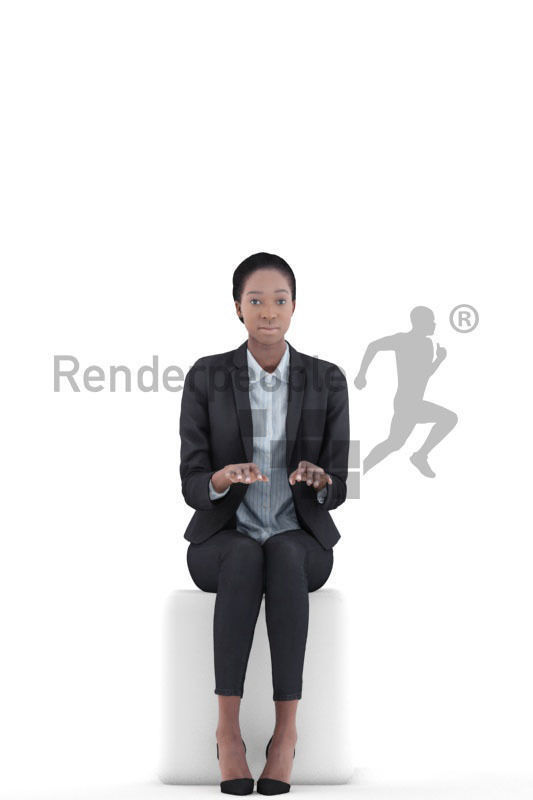 Business posed character models bundle Nr 002 3D model_12