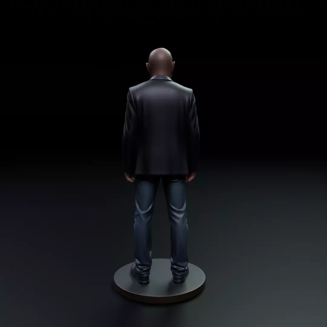 Patrick Stewart 3D print model_6