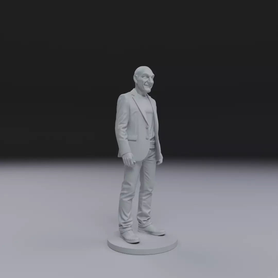 Patrick Stewart 3D print model_11