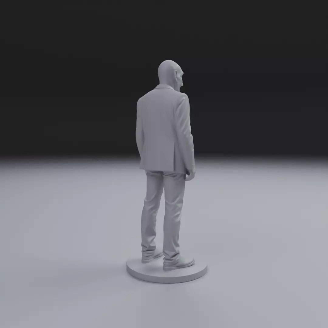 Patrick Stewart 3D print model_13