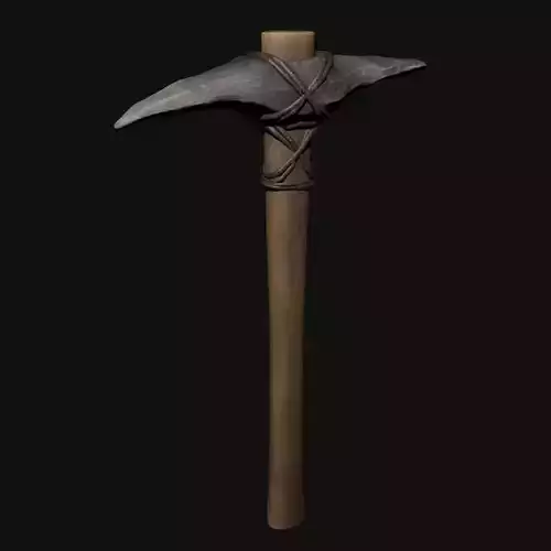 Stone Pick Axe