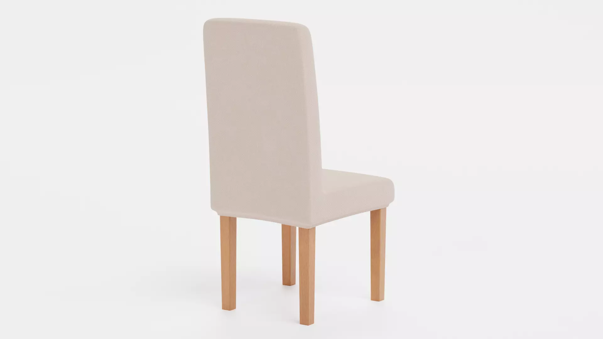 -Restaurant Chair- Low-poly 3D model_3