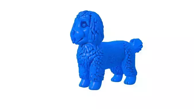 Cockapoo Dog - dog - dog stl - toy dog