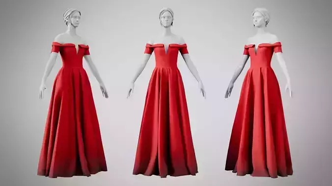 Dress 08 Alabama Crimson