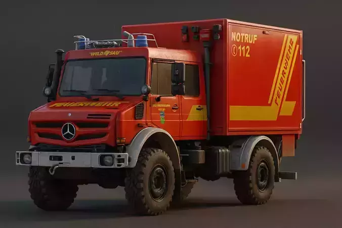 Fire Unimog