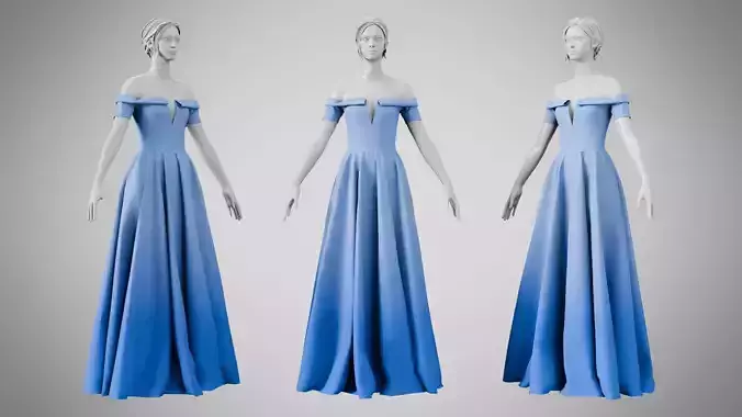 Dress 08 Little Boy Blue