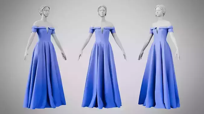 Dress 08 Very Light Blue