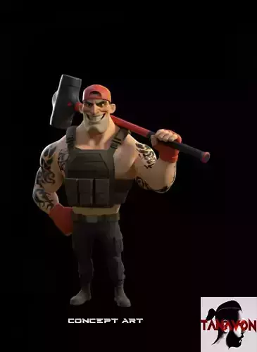 Tagilla Escape from Tarkov STL Print Figure