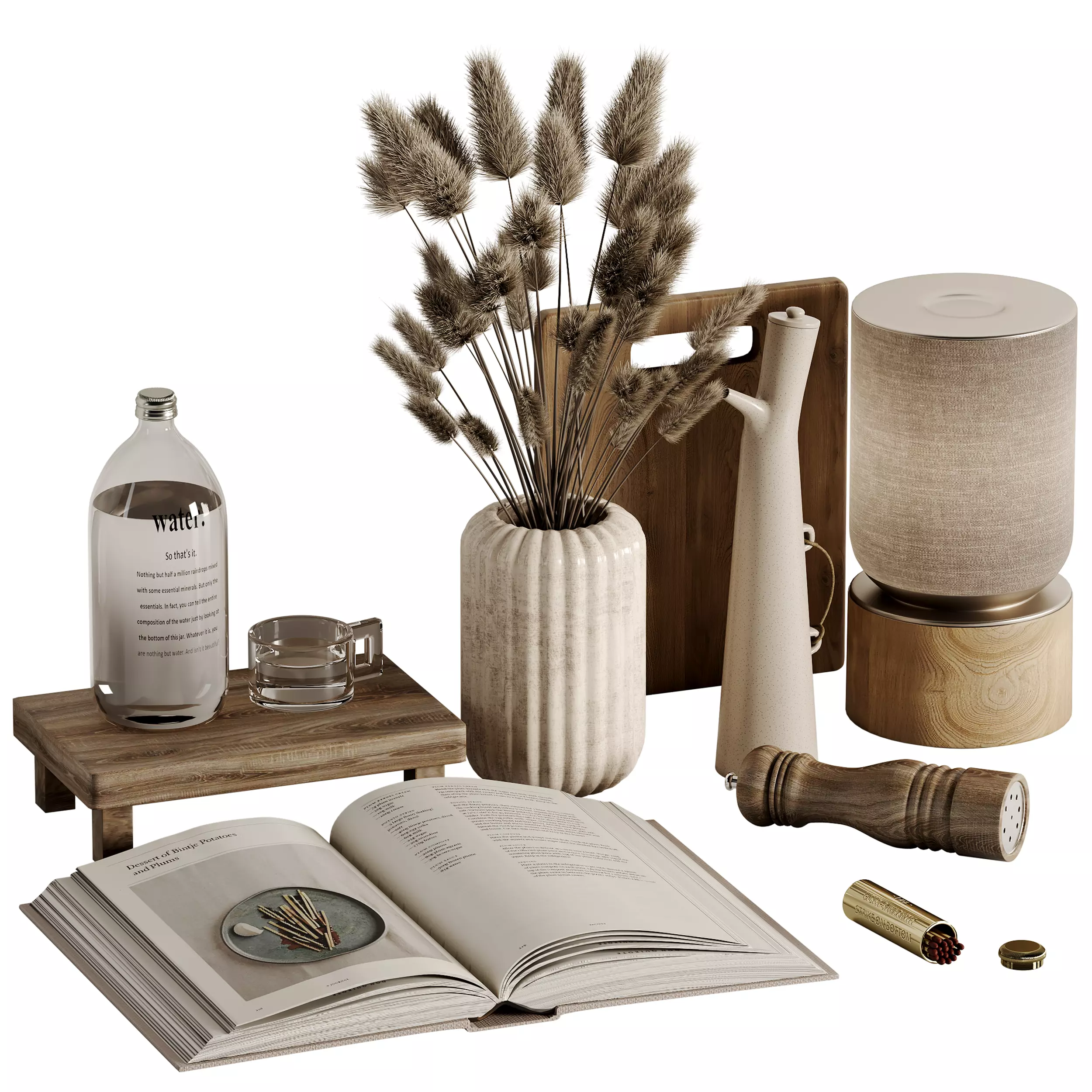 kitchen accessories 014 3D model_1