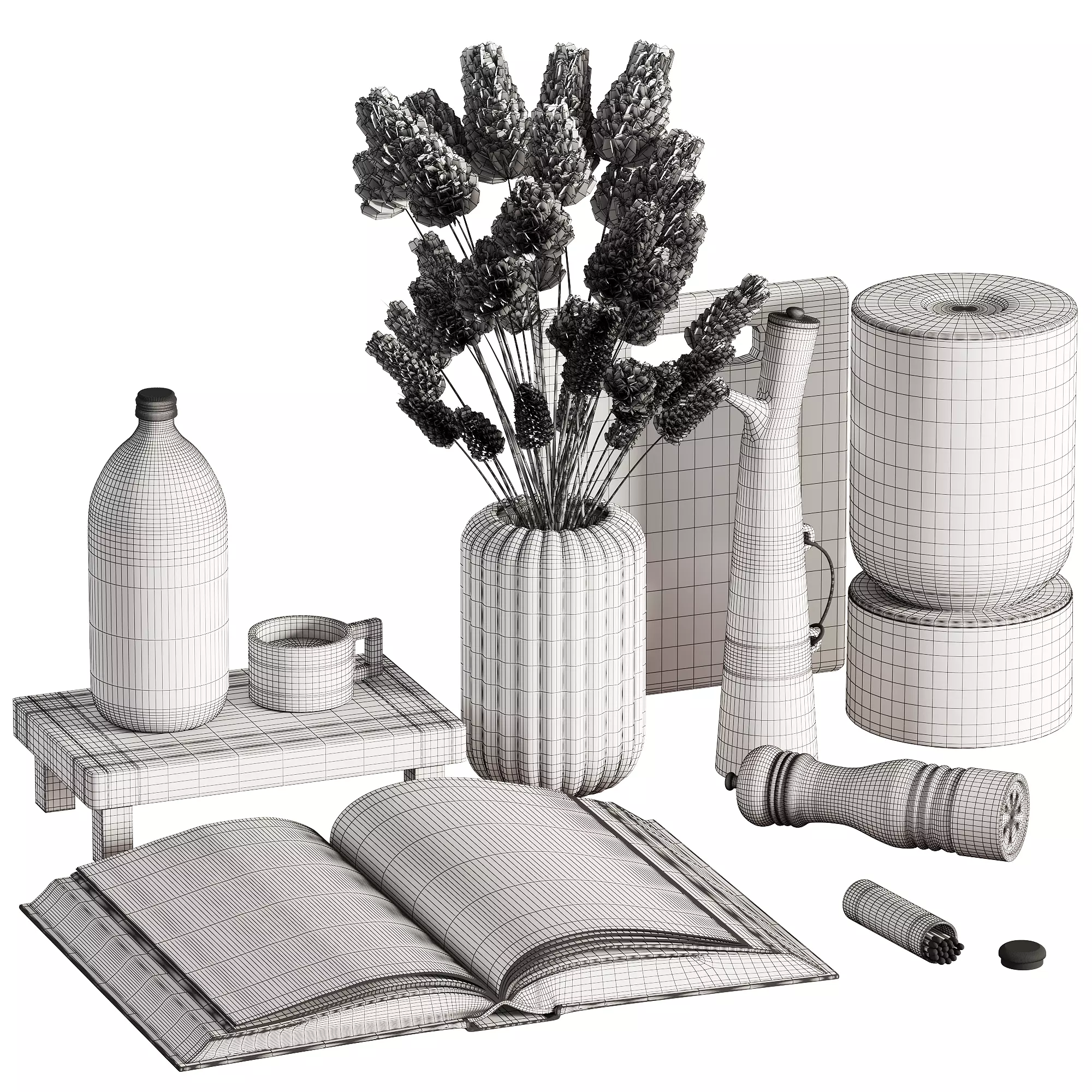 kitchen accessories 014 3D model_3