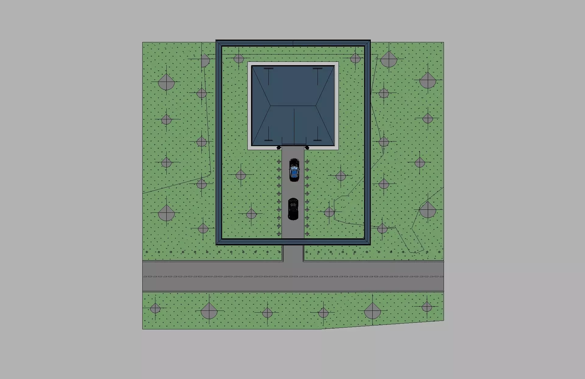 Classic House Revit Model 7 3D model_27