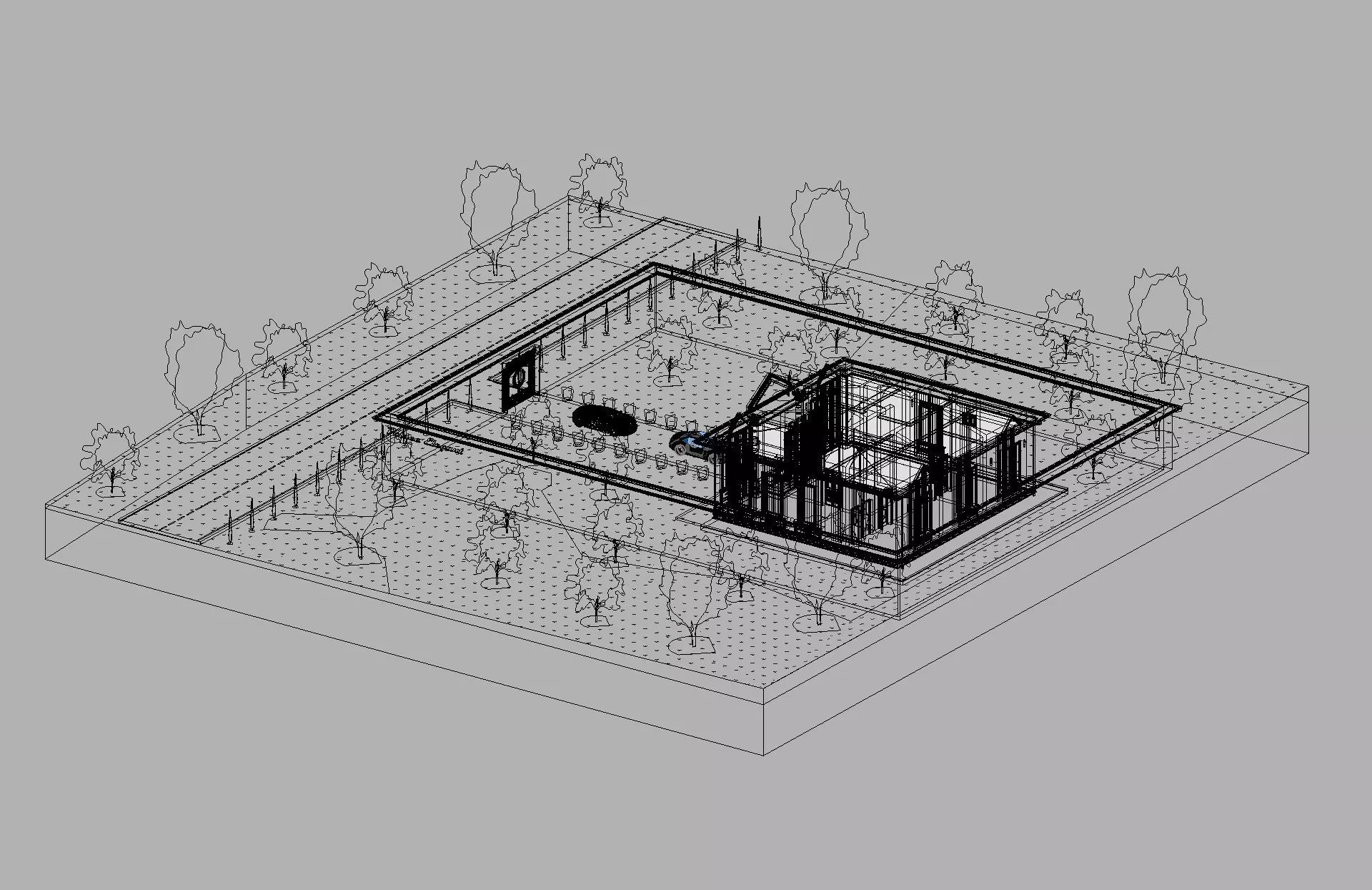 Classic House Revit Model 7 3D model_31