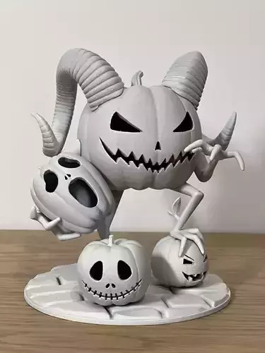 Sneaky Pumpkins Free 3D print model
