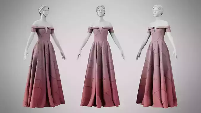 Dress 08 Bazaar With Design