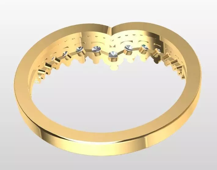 ANILLO TIARA 3D print model_3